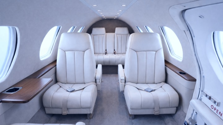 Special Charter Category - Citation II Jet Interior